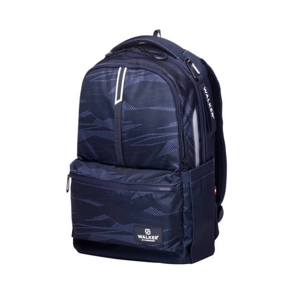 Walker Schulranzen 42625-479 Wizzard Rey, layers grey, mit Reißverschluss 9002638242624 Walker