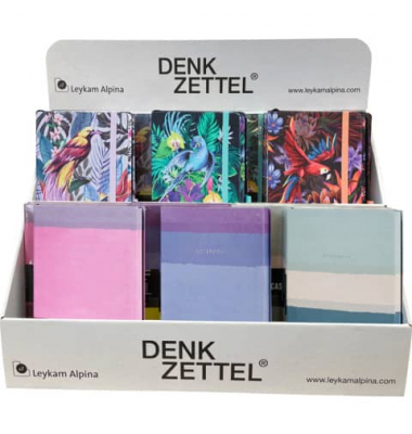 Notizbuch SO26, farbig sortiert, A5, sortiert, 120g, 96 Blatt / 192 Seiten