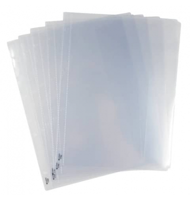 Prospekth&uuml;llen 1744705-00, A4 klar glatt, rechts offen mit Klappe, 0,15mm