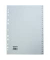 Kunststoffregister 7722095-13, A bis Z, A4, 120µm, graue Taben, 24-teilig