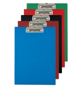 Klemmbrett 2708001-99, A4, farbig sortiert, Polyvinylchlorid (PVC), inkl Aufh&auml;nge&ouml;se