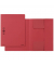 Jurismappe 8640030-04, A4 rot Recyclingkarton 250g, mit 3 Einschlagklappen