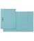 Jurismappe 8640030-10, A4 blau Recyclingkarton 250g, mit 3 Einschlagklappen