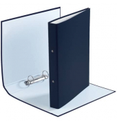 Ringbuch ohne 3736001F-18, A4 2 Ringe 30mm Ring-Ø Karton/Polypropylen dunkelblau