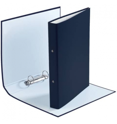 Ringbuch 3736001F-18, A4 2 Ringe 30mm Ring-Ø Karton/Polypropylen dunkelblau