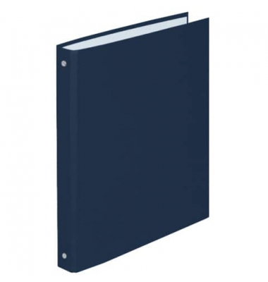 Ringbuch 3737001F-18, A4 4 Ringe 30mm Ring-&Oslash; Karton/Polypropylen dunkelblau