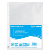 Prospekthüllen 1772095G050-00 dokumentenecht, blendfrei, antiststisch, mit Lochrandverstärkung, A4 klar glatt, oben offen, 0,05m