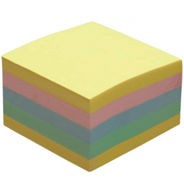 Haftnotizen 7589001S-99, 76x76mm, farbig sortiert, quadratisch