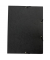 Eckspannmappe 8643119-01, A4 schwarz Karton 390g, mit 3 Einschlagklappen
