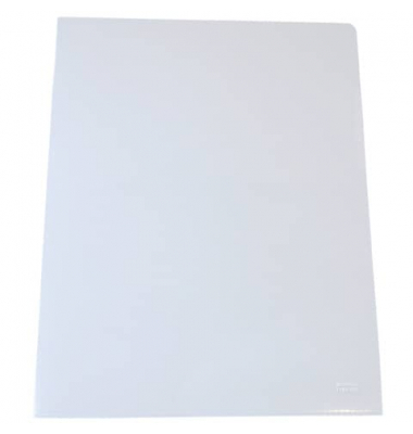 Sichthüllen 1780095-00, A4, transluzent genarbt, oben & rechts offen, 0,08mm