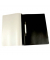 Schnellhefter Standard- B&uuml;roserie PP 1702001-01, A4, schwarz, Polypropylen (PP), 80g, Vorderdeckel transparent