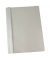 Schnellhefter Standard- B&uuml;roserie PP 1702001-09, A4, wei&szlig;, Polypropylen (PP), 80g, Vorderdeckel transparent
