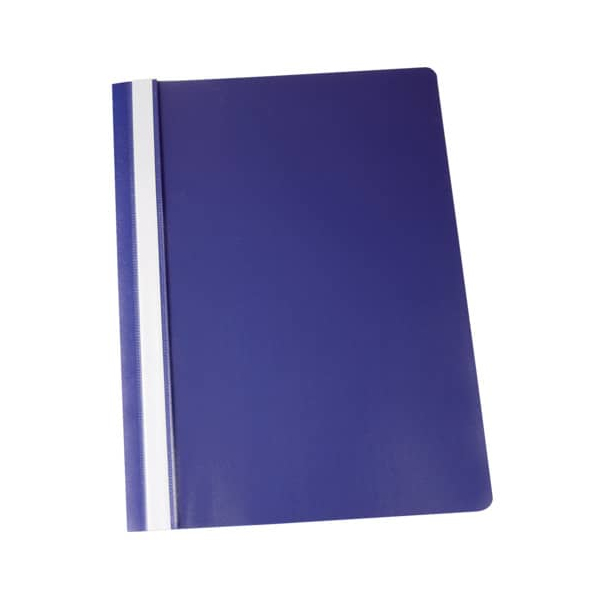 10 Stück Donau Schnellhefter 1702001-10, A4, blau, Polypropylen (PP), Vorderdeckel transparent 9003106672899 Donau