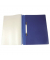 Schnellhefter Standard- B&uuml;roserie PP 1702001-10, A4, blau, Polypropylen (PP), 80g, Vorderdeckel transparent