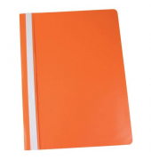 Schnellhefter 1702001-12, A4, orange, Polypropylen (PP), Vorderdeckel transparent