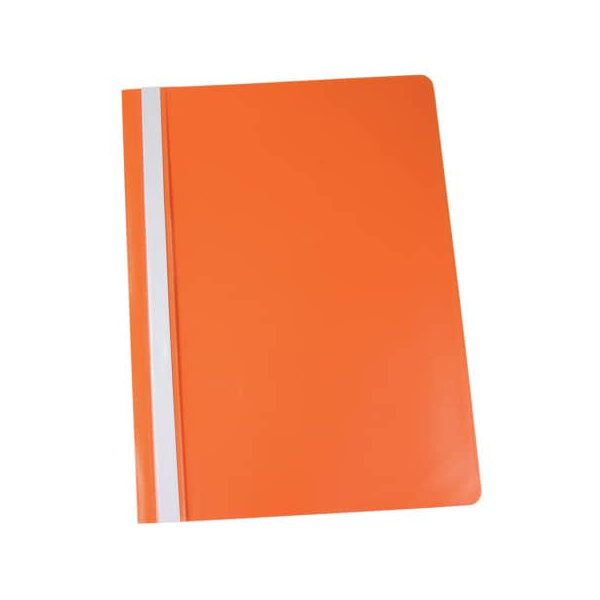 10 Stück Donau Schnellhefter 1702001-12, A4, orange, Polypropylen (PP), Vorderdeckel transparent 9003106672950 Donau