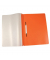 Schnellhefter Standard- B&uuml;roserie PP 1702001-12, A4, orange, Polypropylen (PP), 80g, Vorderdeckel transparent