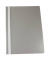 Schnellhefter Standard- B&uuml;roserie PP 1702001-13, A4, grau, Polypropylen (PP), 80g, Vorderdeckel transparent
