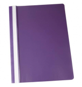 Schnellhefter 1702001-23, A4, violett, Polypropylen (PP), Vorderdeckel transparent