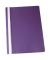 Schnellhefter Standard- B&uuml;roserie PP 1702001-23, A4, violett, Polypropylen (PP), 80g, Vorderdeckel transparent