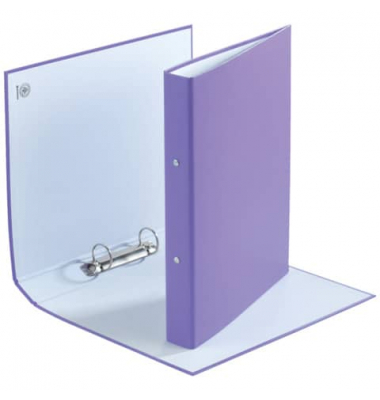 Ringbuch 3736001F-23, A4 2 Ringe 30mm Ring-&Oslash; Karton/Polypropylen violett