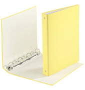 Ringbuch 3737001F-11, A4 4 Ringe 30mm Ring-&Oslash; Karton/Polypropylen gelb