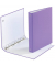 Ringbuch 3737001F-23, A4 4 Ringe 30mm Ring-&Oslash; Karton/Polypropylen violett