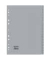 Kunststoffregister 7734095-13, 1 bis 31, A4, 120µm, graue Taben, 31-teilig