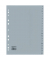 Kunststoffregister 7730095-13, A bis Z, A4, 120µm, graue Taben, 20-teilig