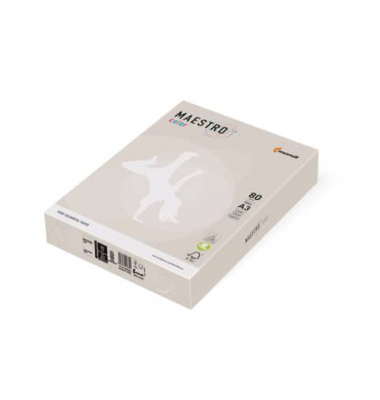 Kopierpapier Maestro Color 9417-GR21B80B grau A3 80g 