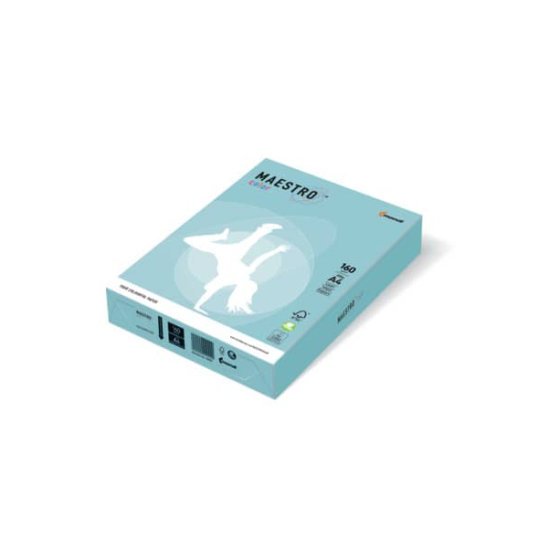 9003974423920 - Kopierpapier Maestro Color 9417-MB30A16S mittelblau pastell A4 160g 250 Blatt 9003974423920 250 Blatt