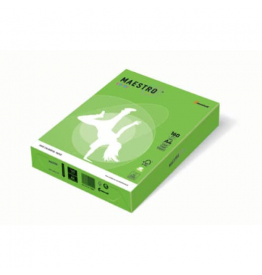 Kopierpapier Maestro Color 9417-MA42A16S maigrün A4 160g 