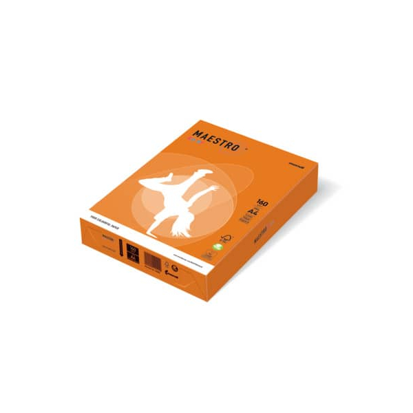 9003974423968 - Kopierpapier Maestro Color 9417-OR43A16S orange A4 160g 250 Blatt 9003974423968 250 Blatt