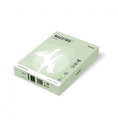 Kopierpapier Maestro Color 9417-GN27A16S grün pastell A4 160g 