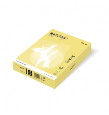 Kopierpapier Maestro Color 9417-ZG34A16S zitronengelb A4 160g 