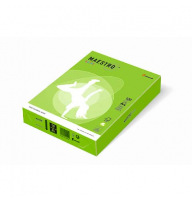 Kopierpapier Maestro Color 9417-MA42A12S maigrün A4 120g 