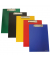 Klemmbrett 3708100-99, A4, sortiert (je 2x blau/gr&uuml;n/rot/schwarz/gelb), Karton, inkl Aufh&auml;nge&ouml;se