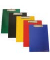 Klemmbrett 3708100-99, A4, sortiert (je 2x blau/grün/rot/schwarz/gelb), Karton