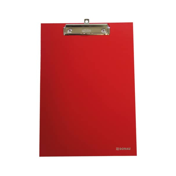 9004546527831 - Klemmbrett 3708100-04 A4 rot Karton inkl Aufhängeöse 9004546527831 Donau