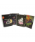 Notizbuch 1348106-99, glow in the dark, schwarz, A5, kariert, 80g, 96 Blatt / 192 Seiten