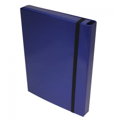 Heftbox 2056400-10 blau, Karton