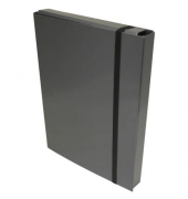 Heftbox 2056400-13, A4 grau, 4cm F&uuml;llh&ouml;he, Karton