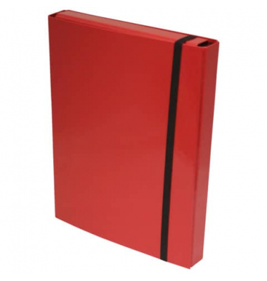 Heftbox 2056400-04 rot, Karton