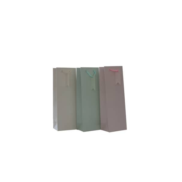 12 Stück PBs Geschenktasche 55014, allgemein, Tragekordel mit Anhänger, einfarbig, 120mm x 360mm 9004546550143 PBs