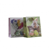 Osterflaschentragtasche bunt sortiert
