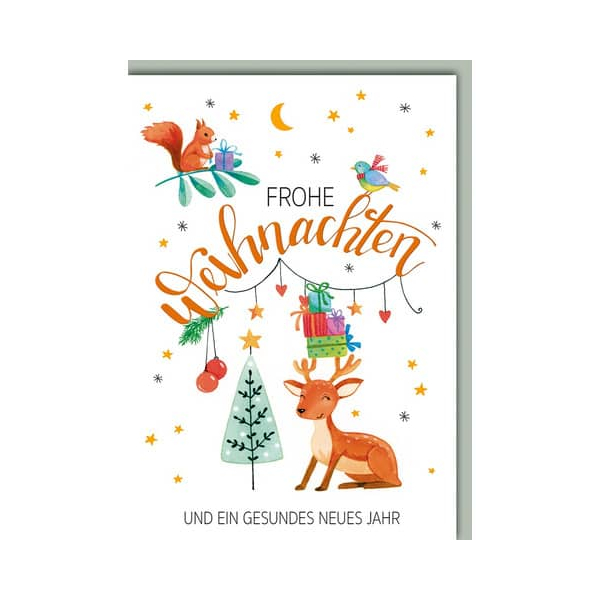 5 Stück Alpedia D.T.Weihnachtskarten 9004546551096 Head