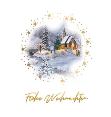 Weihnachtskarte midi