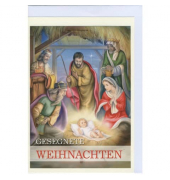 Weihnachtskarte heilig