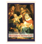 Weihnachtskarte heilig