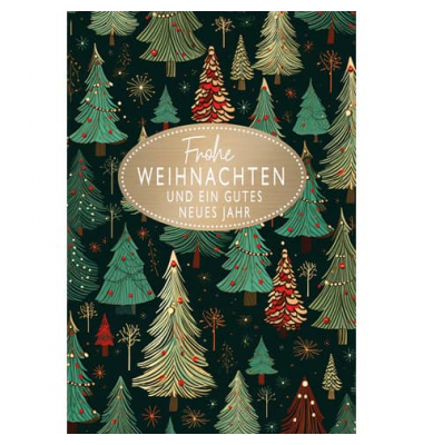 Weihnachtsgeldscheinkarte
